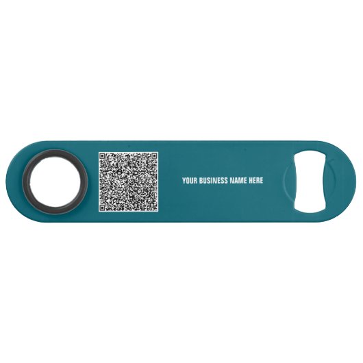 Erstellen Sie Ihren QR-Code und Textbar-Schlüssel Speed Flaschenöffner (Rückseite Horizontal)