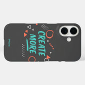 ERSTELLEN SIE MEHR iPhone 16 Case (Rückseite (Horizontal))