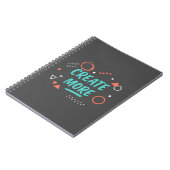 ERSTELLEN SIE MEHR Notebook Notizblock (Linke Seite)