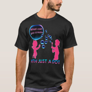 Erstellen Sie mit Dot Kid Blasen September Interna T-Shirt