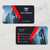 Erstellen Sie moderne Berufliche Visitenkarten Visitenkarte (Vorne/Hinten)