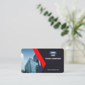 Erstellen Sie moderne Berufliche Visitenkarten Visitenkarte (Stehend Vorderseite)