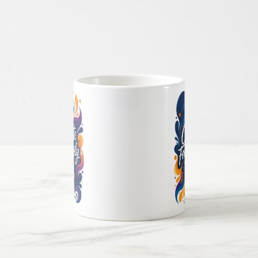 Erstellen Sie ohne Angst - SvietWorks Inspirationa Kaffeetasse (Mittel)