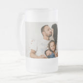 Erstellen Sie Personalisiert Ihr eigenes Foto für Mattglas Bierglas (Vorderseite Links)