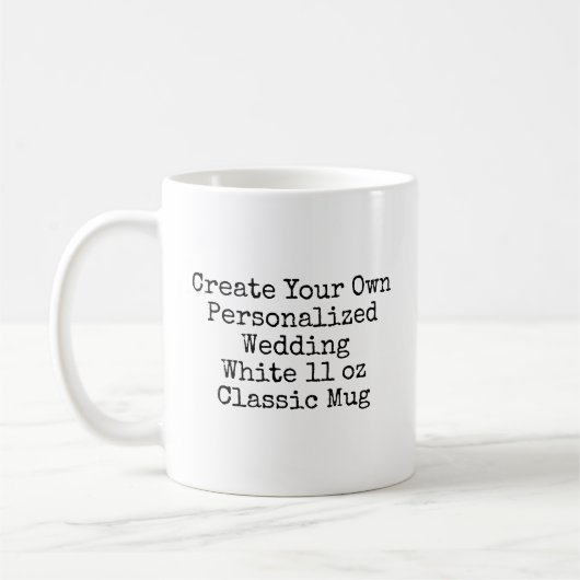 Erstellen Sie Personalisiert Ihren eigenen, typisi Kaffeetasse (Links)