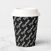 Erstellen Sie Personalisierte Papiergruppen mit ei Pappbecher (Rückseite)