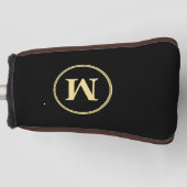 Erstellen Sie Personalisierten Mit Monogramm Schwa Golf Headcover (Vorderseite)
