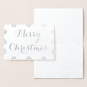 Erstellen Sie Personalisierten Weihnachtsfeiertag  Folienkarte (Anzeige)