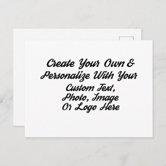 Erstellen Sie Save the Date Ihre eigenen Personali Postkarte (Vorne/Hinten)