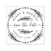 Erstellen Sie Save the Date Ihren eigenen handgeze Permastempel (Design)