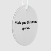 Erstellen Sie selbst Ornament (Vorderseite)