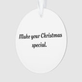 Erstellen Sie selbst Ornament (Vorderseite)