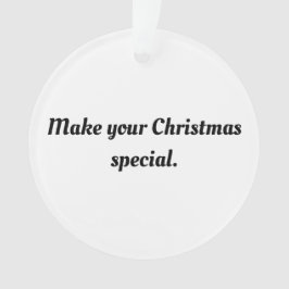 Erstellen Sie selbst Ornament