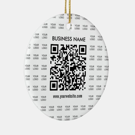 Erstellen Sie sofort ein skalierbares QR-Code- und Keramik Ornament (Rechts)