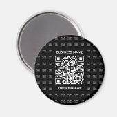 Erstellen Sie sofort ein skalierbares QR-Code- und Magnet (Vorderseite/Rückseite)