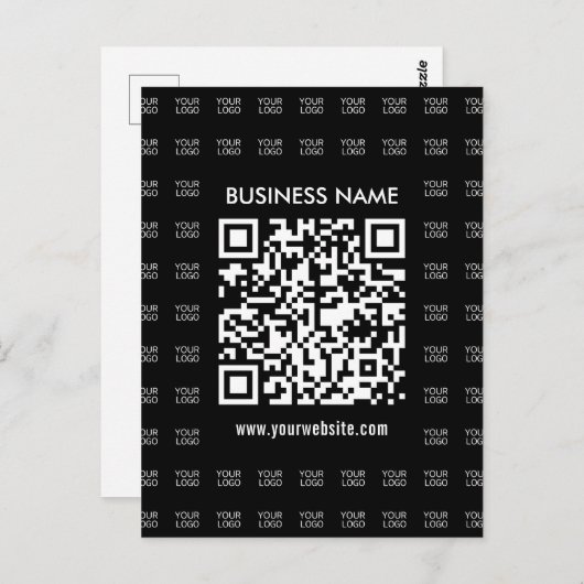 Erstellen Sie sofort ein skalierbares QR-Code- und Postkarte (Vorne/Hinten)