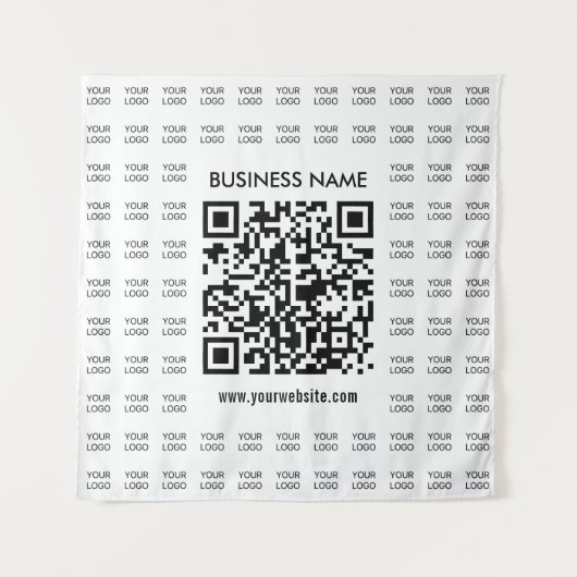 Erstellen Sie sofort ein skalierbares QR-Code- und Wandteppich (Vorderseite)
