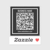 Erstellen Sie sofort einen modernen QR-Code Aufkleber (Blatt)