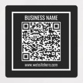 Erstellen Sie sofort einen modernen QR-Code Etiketten (Design 1)