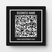 Erstellen Sie sofort einen modernen QR-Code Fotoplatte (Vorderseite)