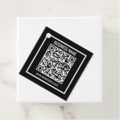 Erstellen Sie sofort einen modernen QR-Code Geschenkanhänger (Beispiel)