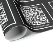 Erstellen Sie sofort einen modernen QR-Code Geschenkpapier (Rolleneckpunkt)
