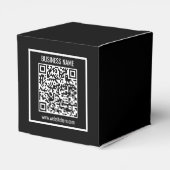 Erstellen Sie sofort einen modernen QR-Code Geschenkschachtel (Rückseite)