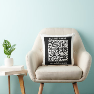 Erstellen Sie sofort einen modernen QR-Code Kissen