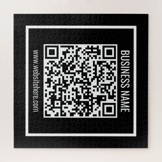 Erstellen Sie sofort einen modernen QR-Code Puzzle (Horizontal)