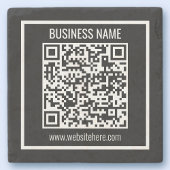 Erstellen Sie sofort einen modernen QR-Code Steinuntersetzer