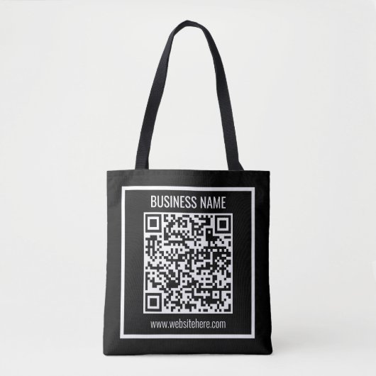 Erstellen Sie sofort einen modernen QR-Code Tasche (Vorderseite)