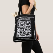Erstellen Sie sofort einen modernen QR-Code Tasche (Von Nahem)
