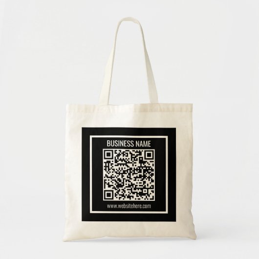 Erstellen Sie sofort einen modernen QR-Code Tragetasche (Vorne)
