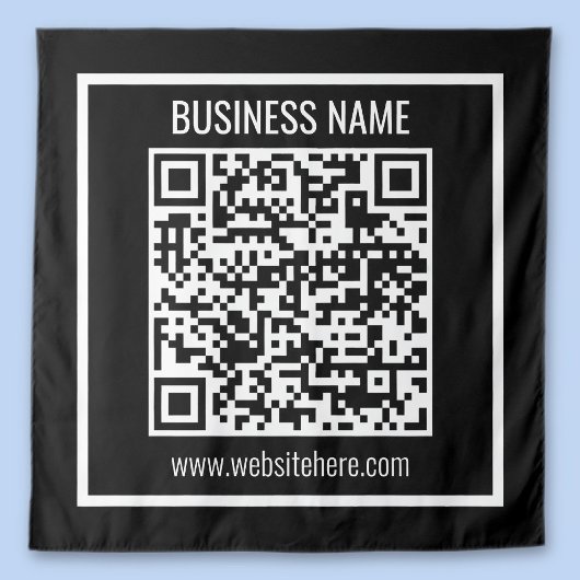 Erstellen Sie sofort einen modernen QR-Code Wandteppich