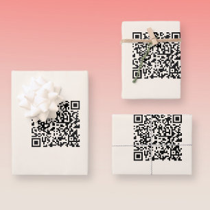Erstellen Sie sofort einen QR-Code   Bearbeiten vo Geschenkpapier Set