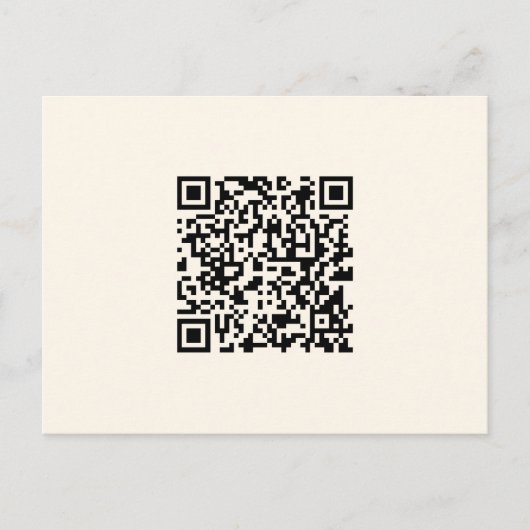 Erstellen Sie sofort einen QR-Code | Bearbeiten vo Postkarte (Vorderseite)