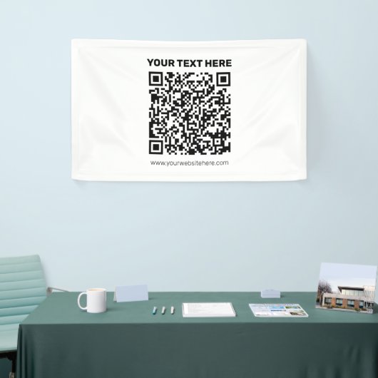 Erstellen Sie sofort einen QR-Code für jede Websit Banner (Messeveranstaltung)