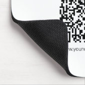 Erstellen Sie sofort einen QR-Code für jede Websit Mousepad (Ecke)