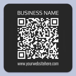 Erstellen Sie sofort einen QR-Code mit der URL der Quadratischer Aufkleber