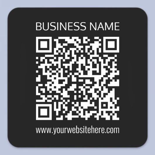 Erstellen Sie sofort einen QR-Code mit der URL der Quadratischer Aufkleber