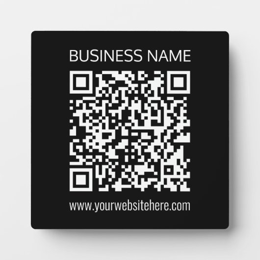 Erstellen Sie sofort einen QR-Code mit der URL Ihr Fotoplatte (Vorderseite)