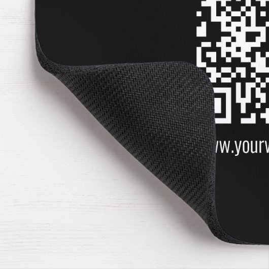 Erstellen Sie sofort einen QR-Code mit der URL Ihr Mousepad (Ecke)