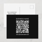 Erstellen Sie sofort einen QR-Code mit der URL Ihr Postkarte (Vorne/Hinten)