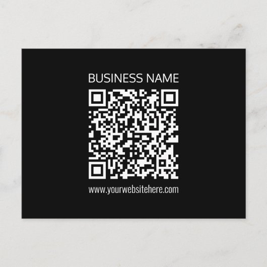 Erstellen Sie sofort einen QR-Code mit der URL Ihr Postkarte (Vorderseite)