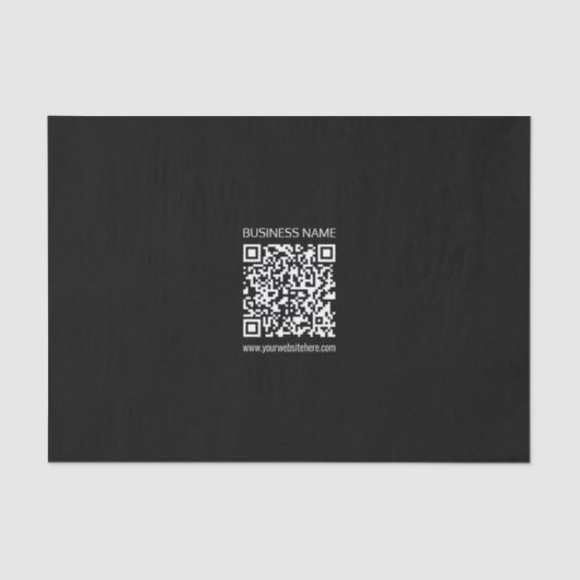 Erstellen Sie sofort einen QR-Code mit der URL Ihr Seidenpapier (Vorderseite)
