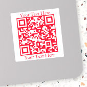 Erstellen Sie sofort einen QR-Code mit einer belie Aufkleber