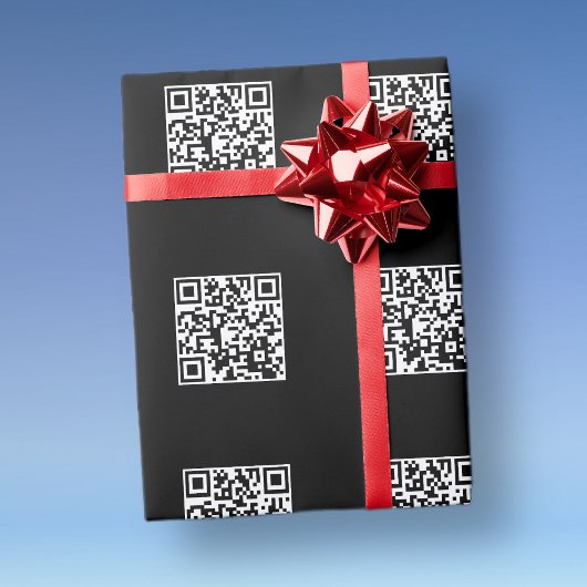 Erstellen Sie sofort einen QR-Code mit gepolsterte Geschenkpapier