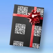 Erstellen Sie sofort einen QR-Code mit gepolsterte Geschenkpapier