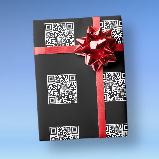 Erstellen Sie sofort einen QR-Code mit gepolsterte Geschenkpapier