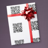 Erstellen Sie sofort einen QR-Code mit gepolsterte Geschenkpapier